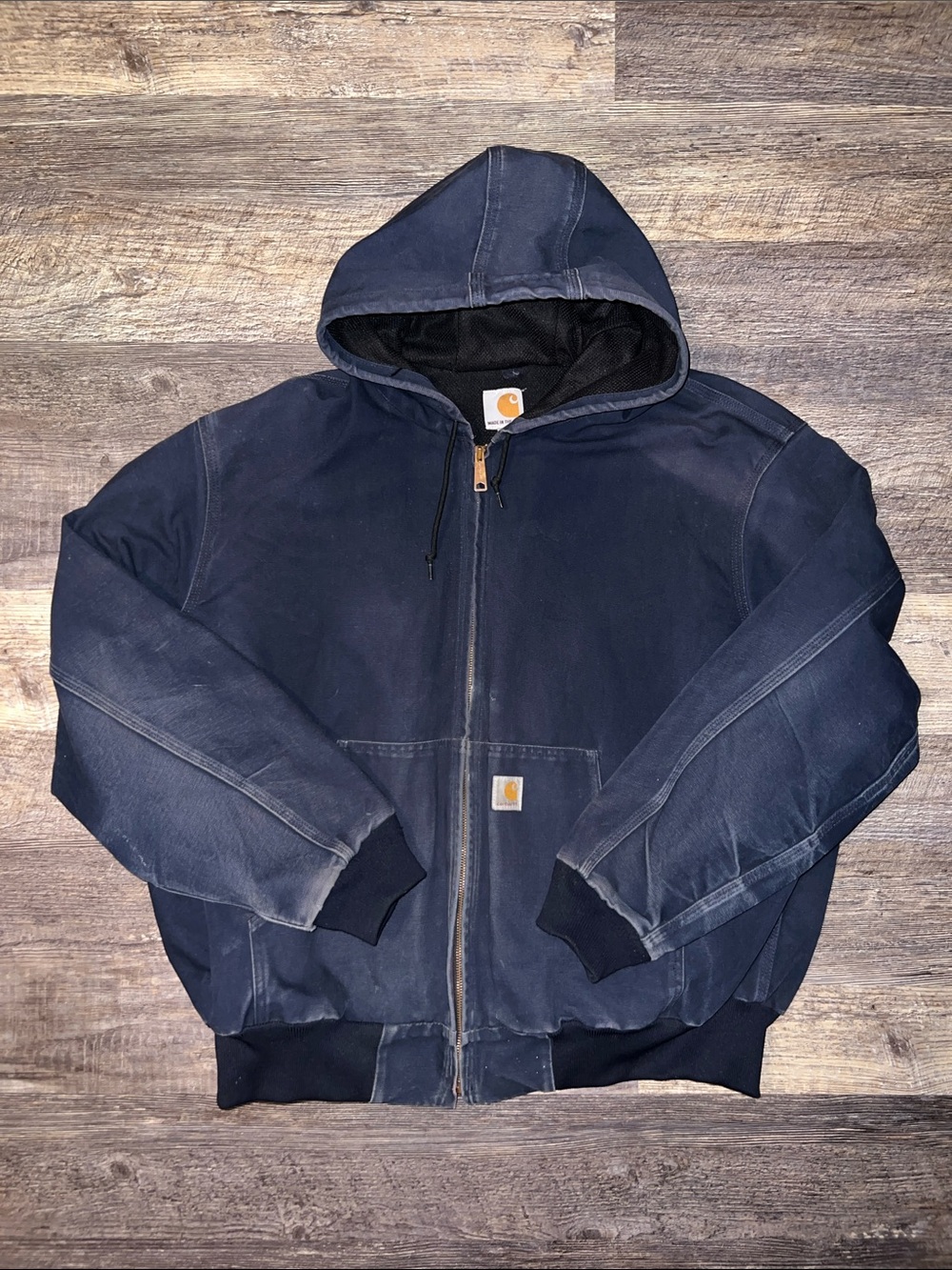 J131 Carhartt Hooded Zip Jacket